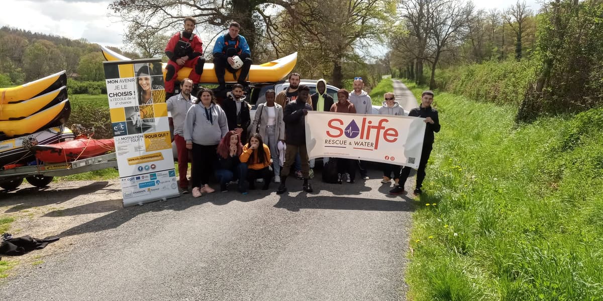 Rafting cohésion dans la Vienne