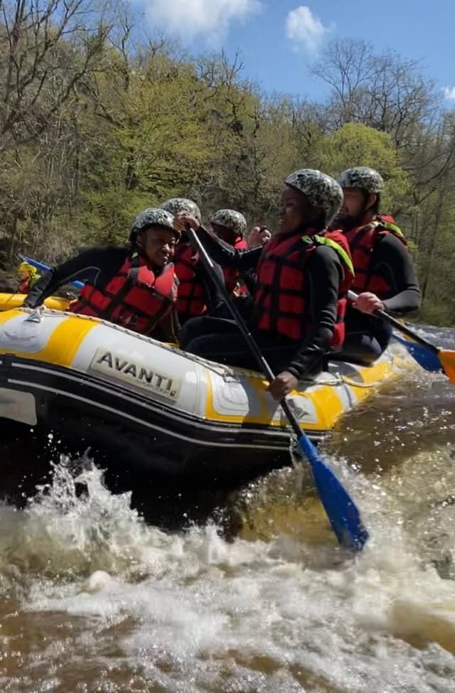 Activité rafting au Roc d'enfer